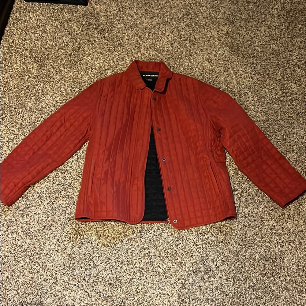 Weatherproof Red Puffer Jacket